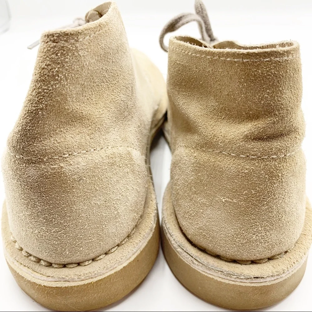 Clarks Women's Tan Suede Ankle Boots - Picture 9 of 13